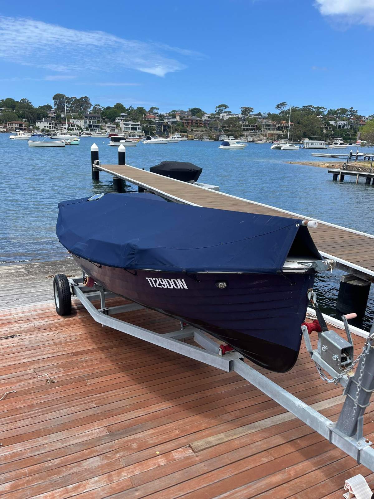Vintage timber clinker "Putt Putt".