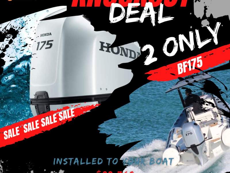 Honda BF175 Drive By Wire KNOCKOUT DEAL!!!