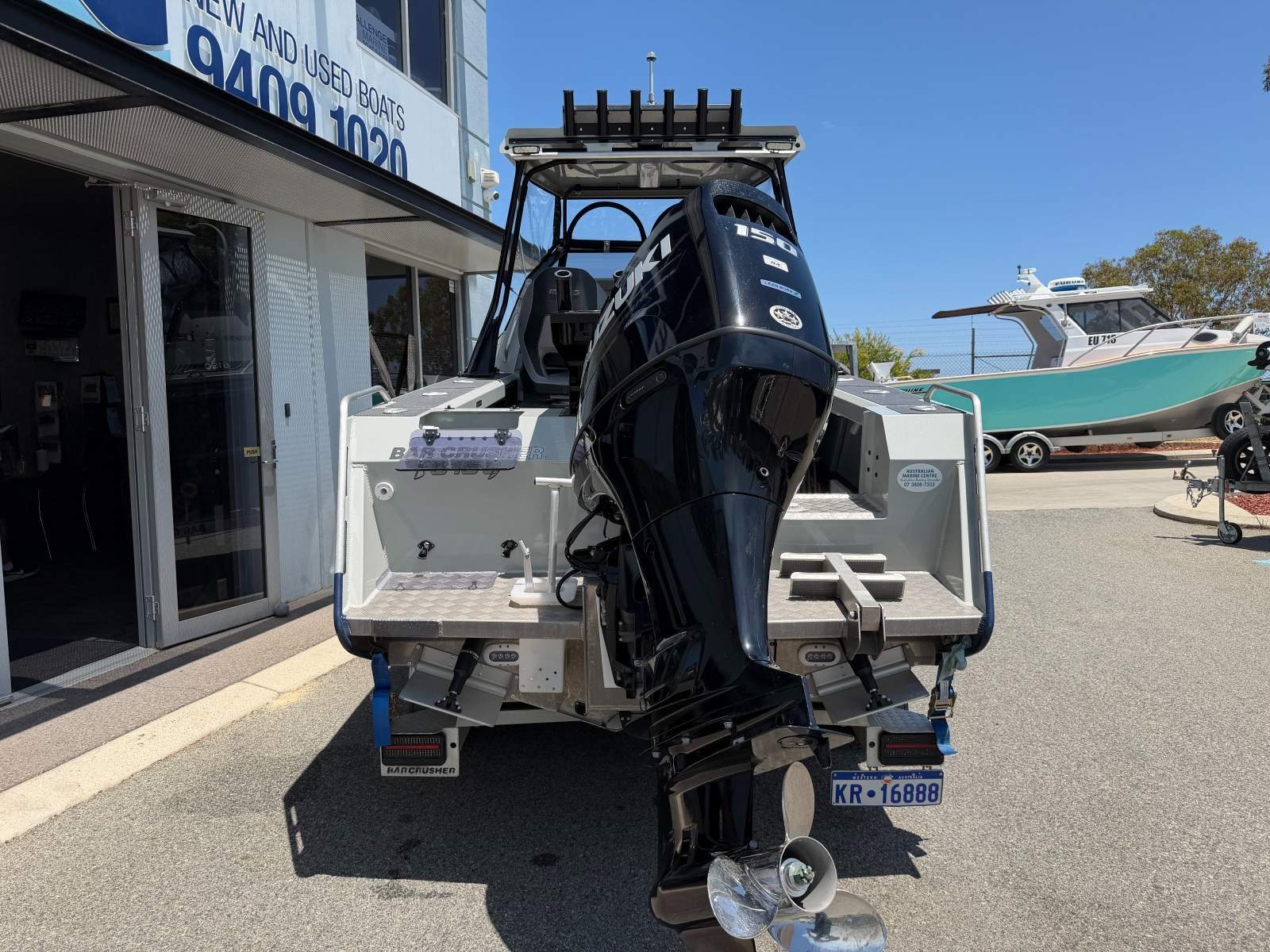 Bar Crusher 615C With Suzuki 150HP 4 Stroke only 35 Hours!!