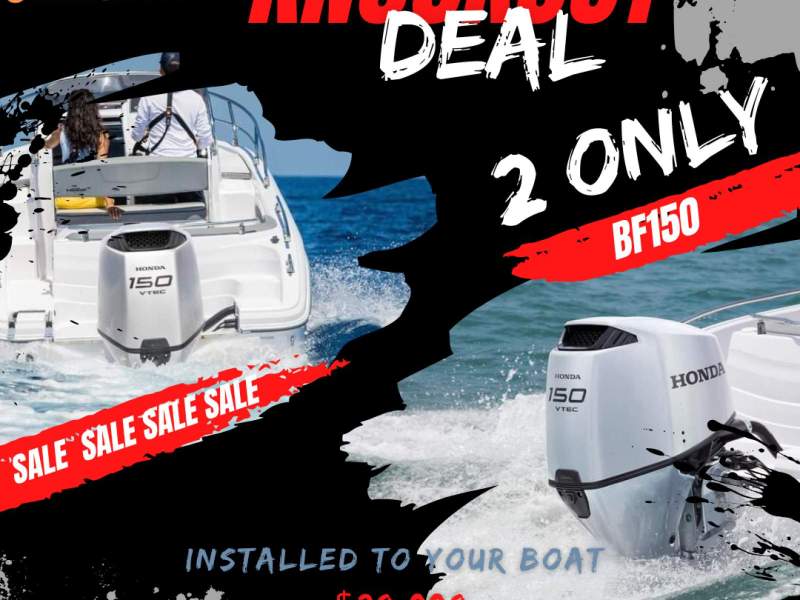 Honda BF150 Mechanical KNOCKOUT DEAL!!!