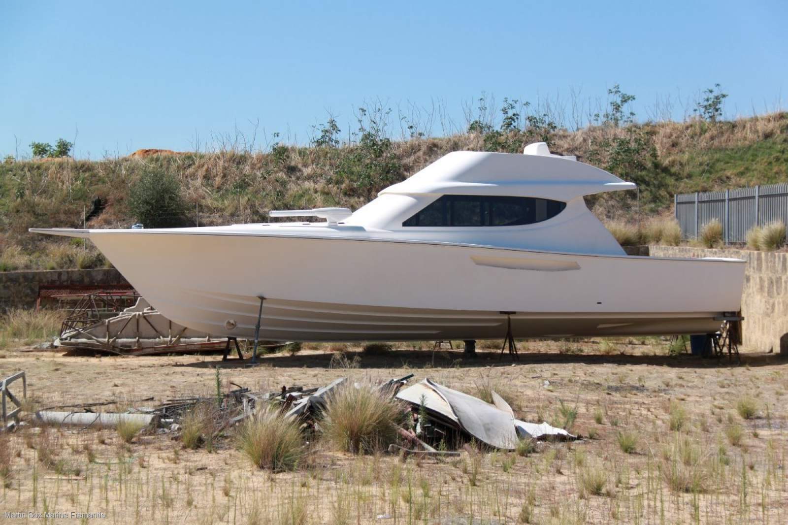 Key West 55 Sportsfisher Stage One Construction