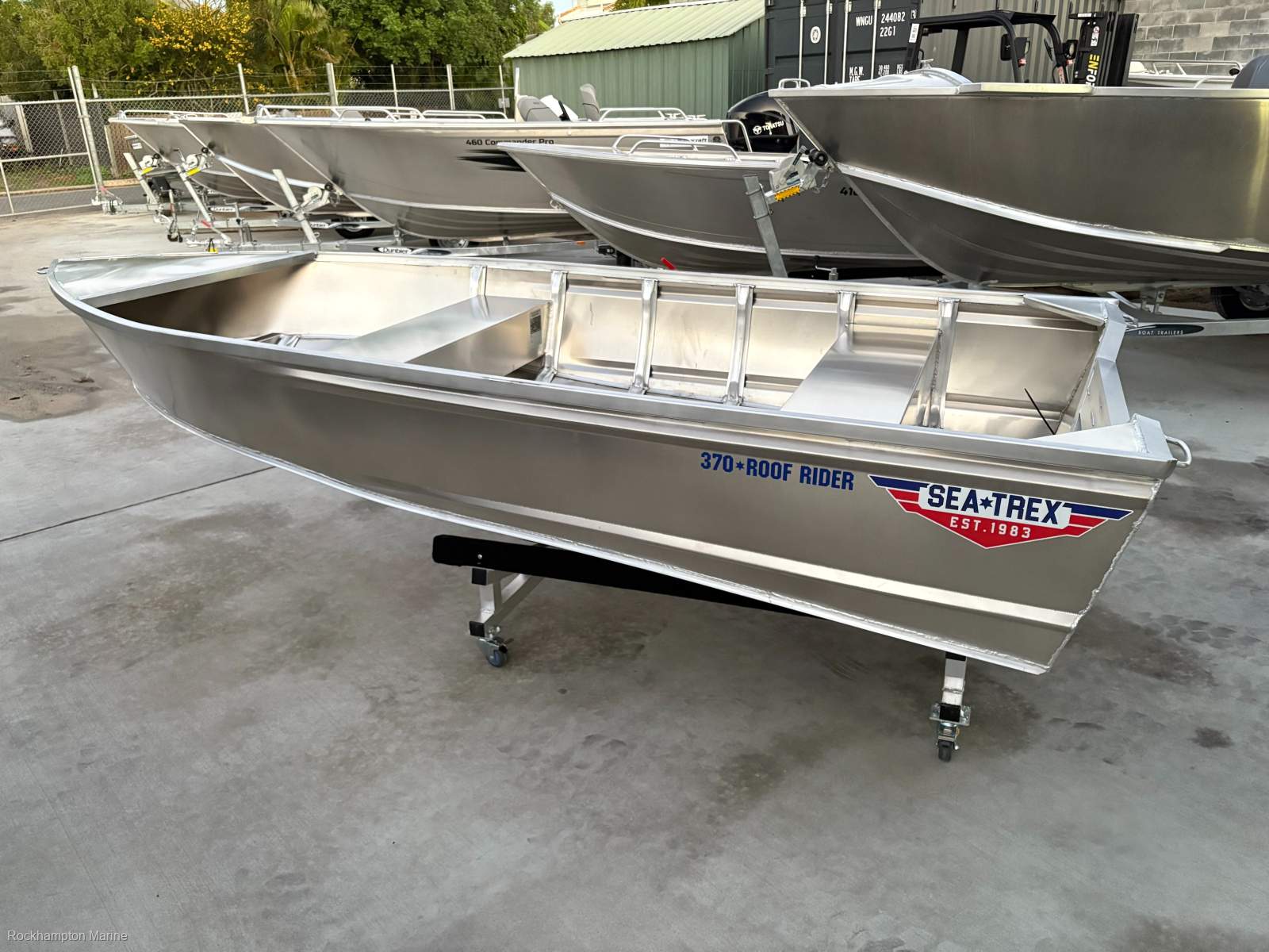 Sea-Trex 370 Roof Rider - Ultimate Car Topping Tinny!!!