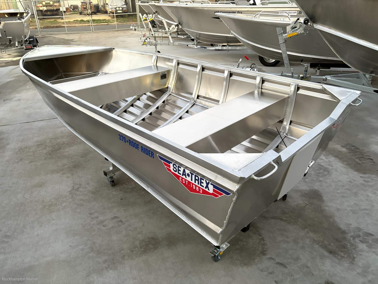 Sea-Trex 370 Roof Rider - Ultimate Car Topping Tinny!!!