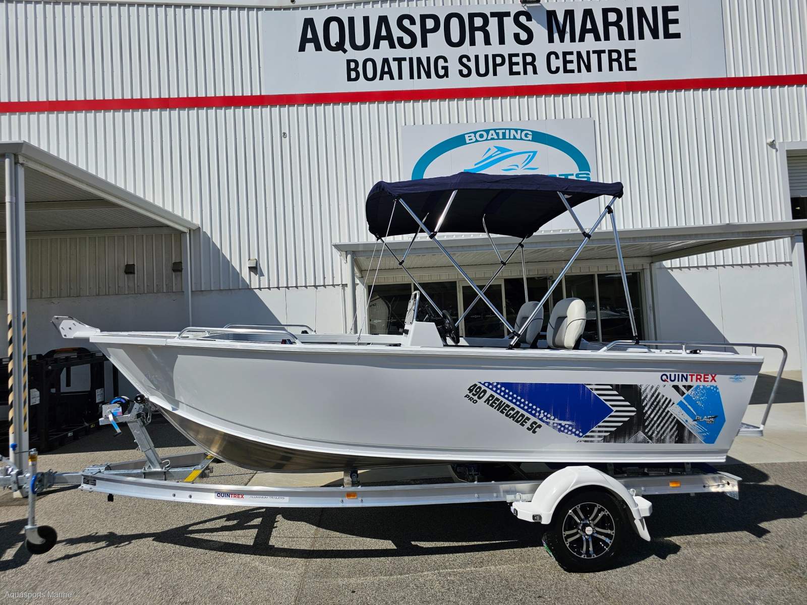 New Quintrex 490 Renegade Side Console Pro