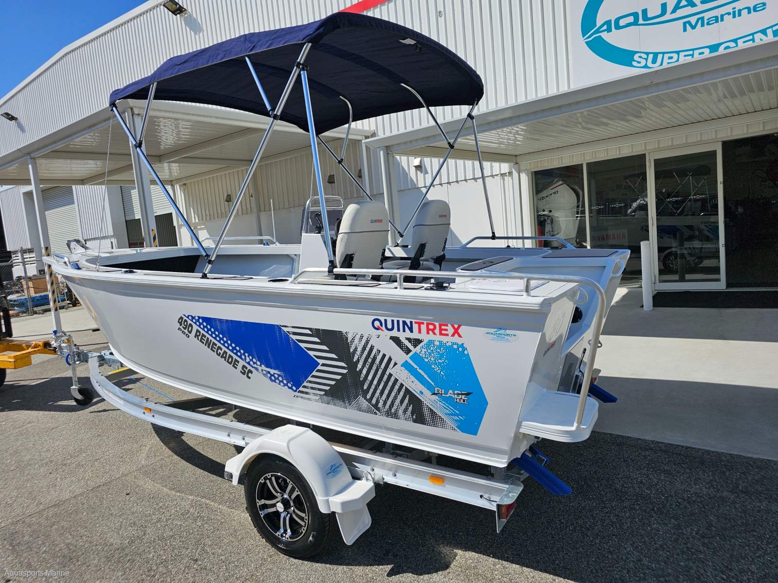 New Quintrex 490 Renegade Side Console Pro