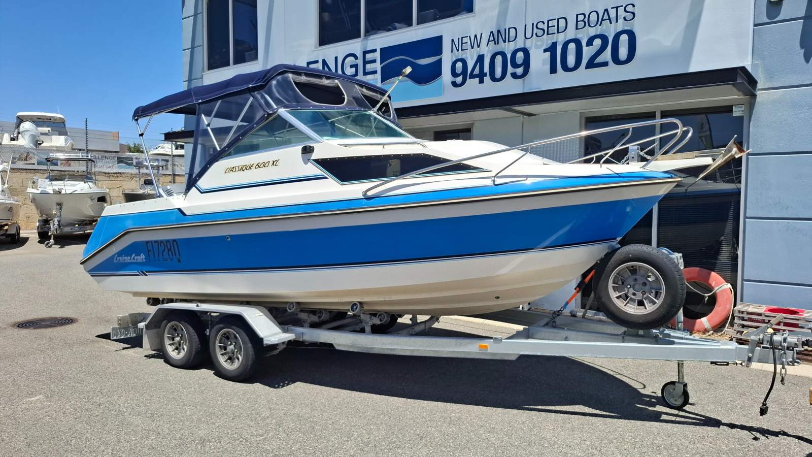 CruiseCraft Classique 600XL with 200HP Mariner 2 Stroke