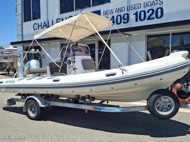 Brig Navigator 610 With 2016 Honda 100HP 4-Stroke (200 Hours)