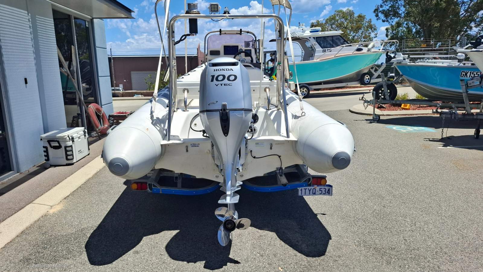 Brig Navigator 610 With 2016 Honda 100HP 4-Stroke (200 Hours)