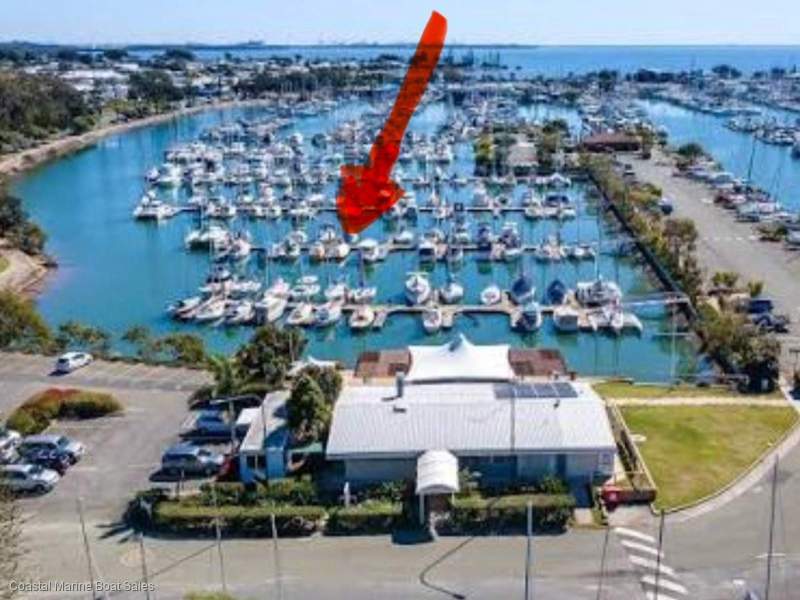 Rare 9m blow on berth at Wynnum Manly Yacht Club