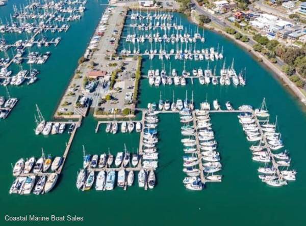Rare 9m blow on berth at Wynnum Manly Yacht Club