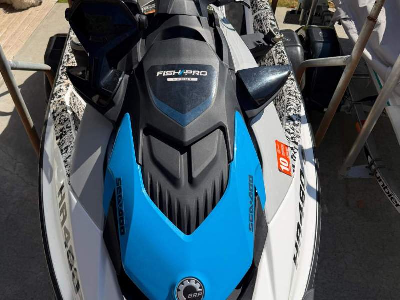 Sea-Doo Fish Pro Scout 130 with Dunbier trailer