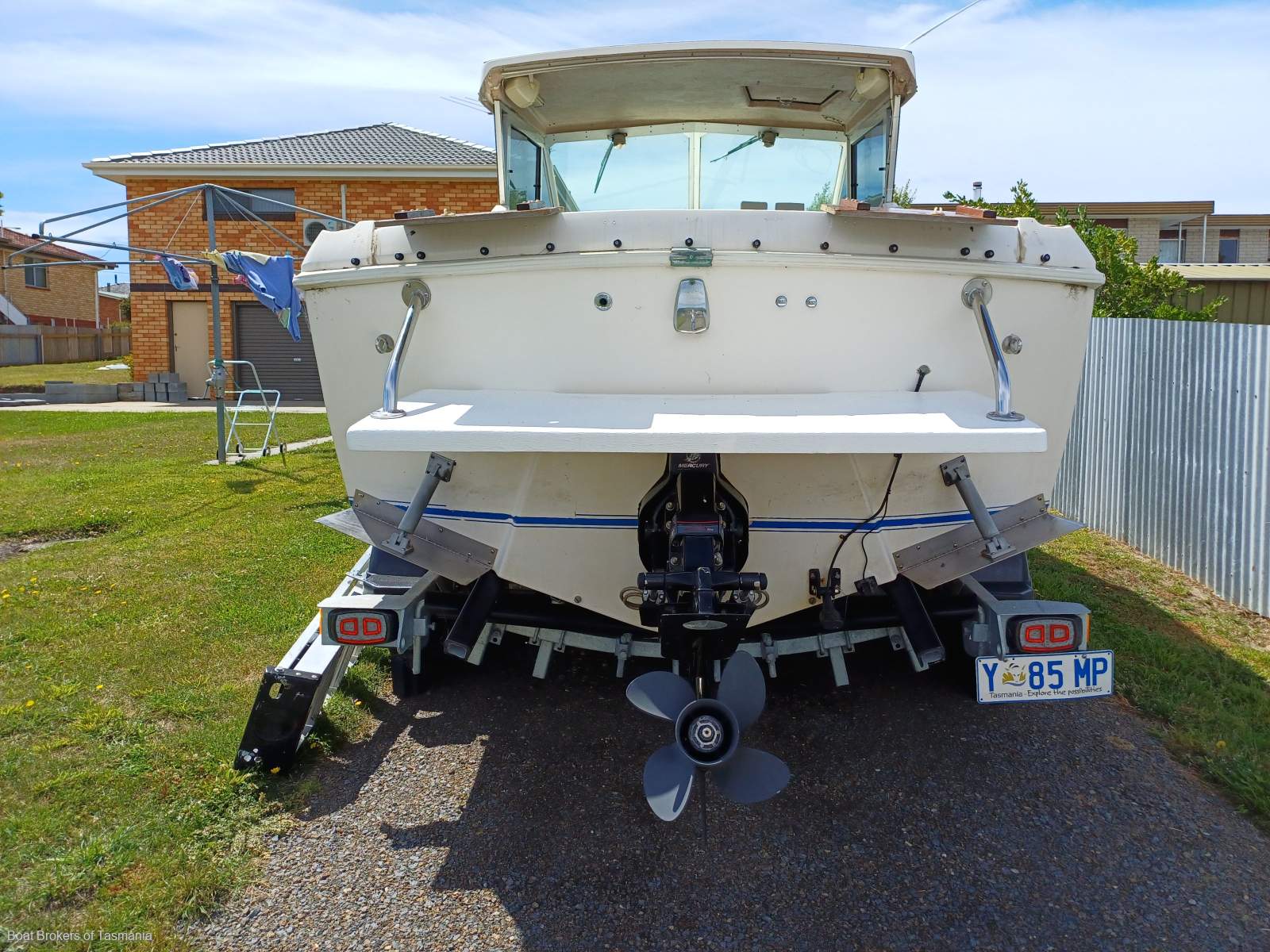 Caribbean Reef Runner 21. Only 7 engine hours on late model Mercruiser.