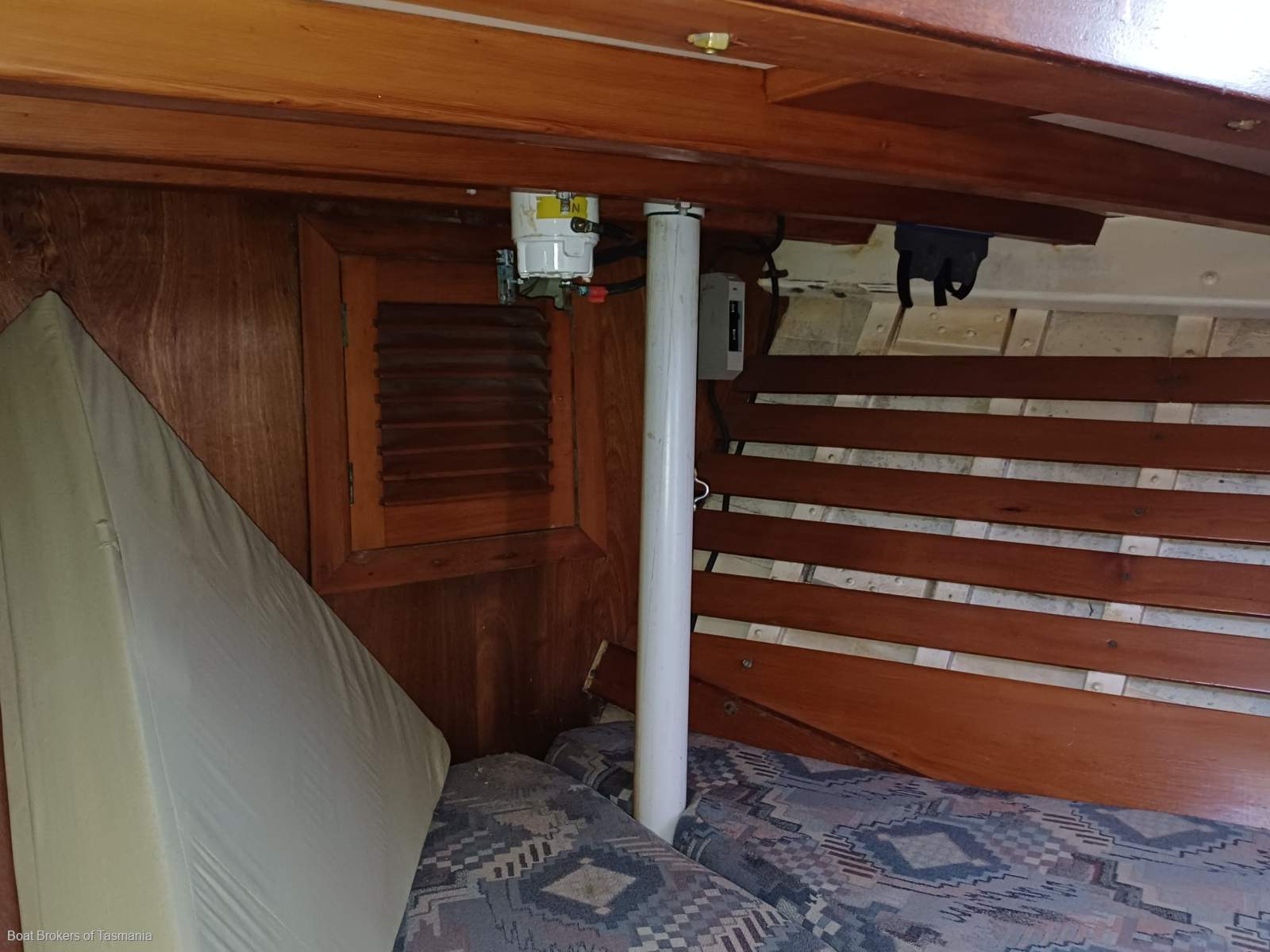 ALCAIRO Wilson Bros Pilothouse Motor Sailer Boat Brokers of Tasmania