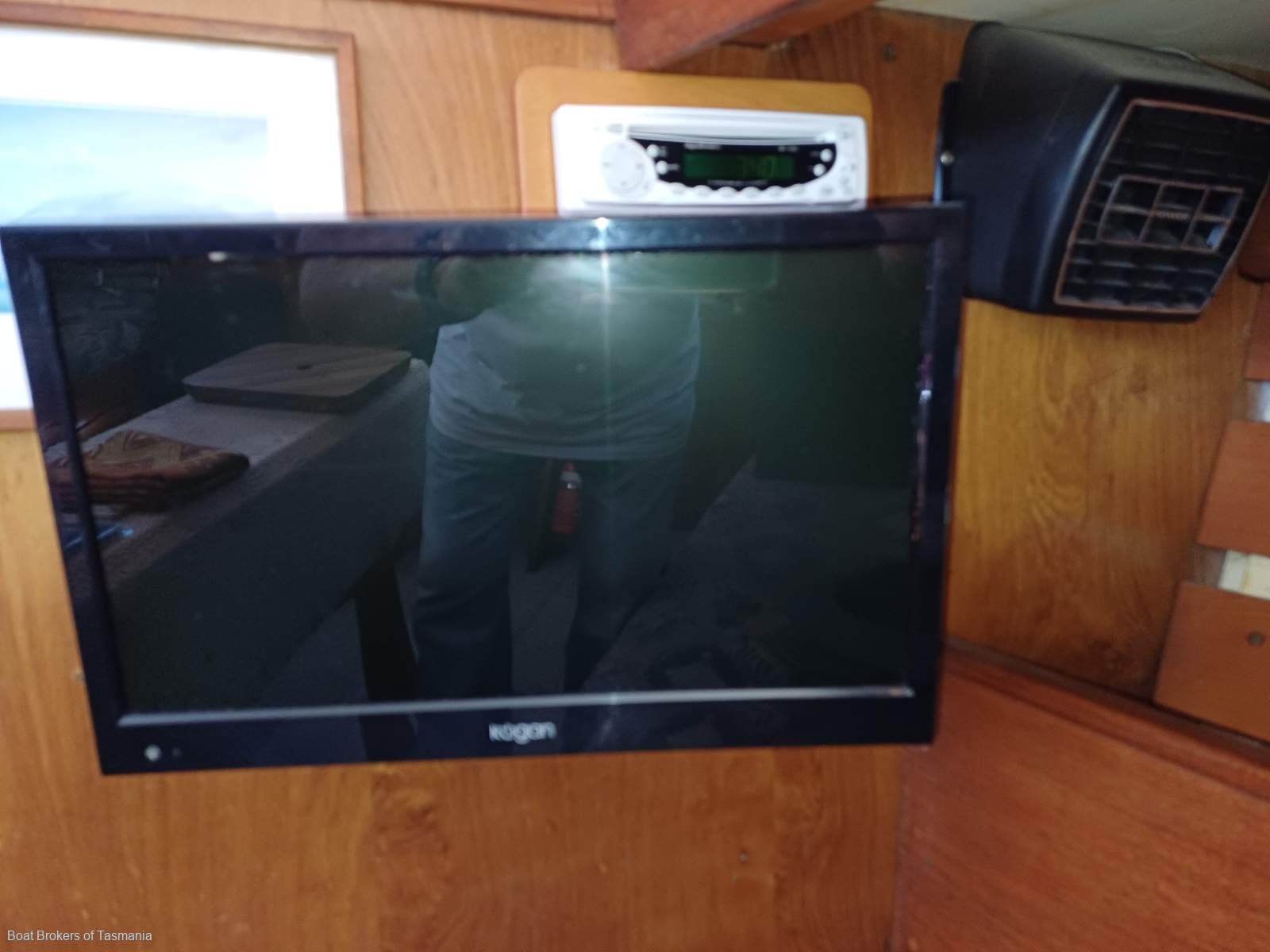 ALCAIRO Wilson Bros Pilothouse Motor Sailer Boat Brokers of Tasmania