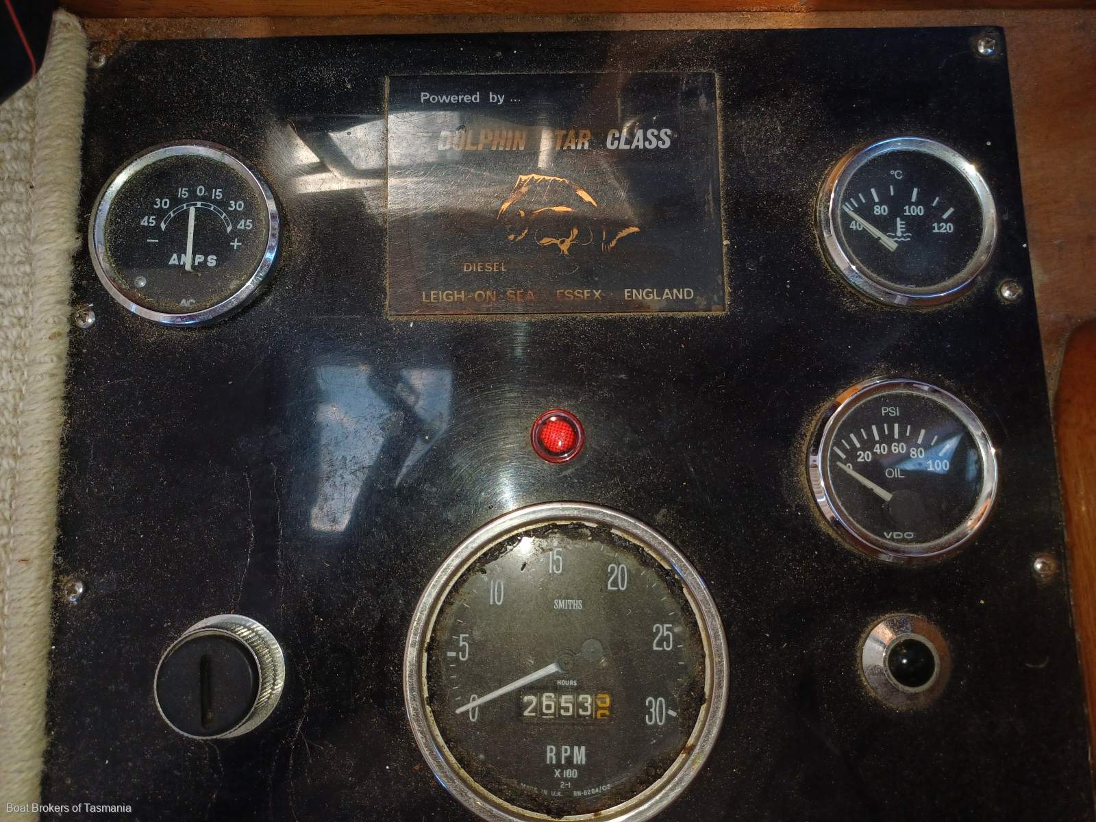 ALCAIRO Wilson Bros Pilothouse Motor Sailer Boat Brokers of Tasmania