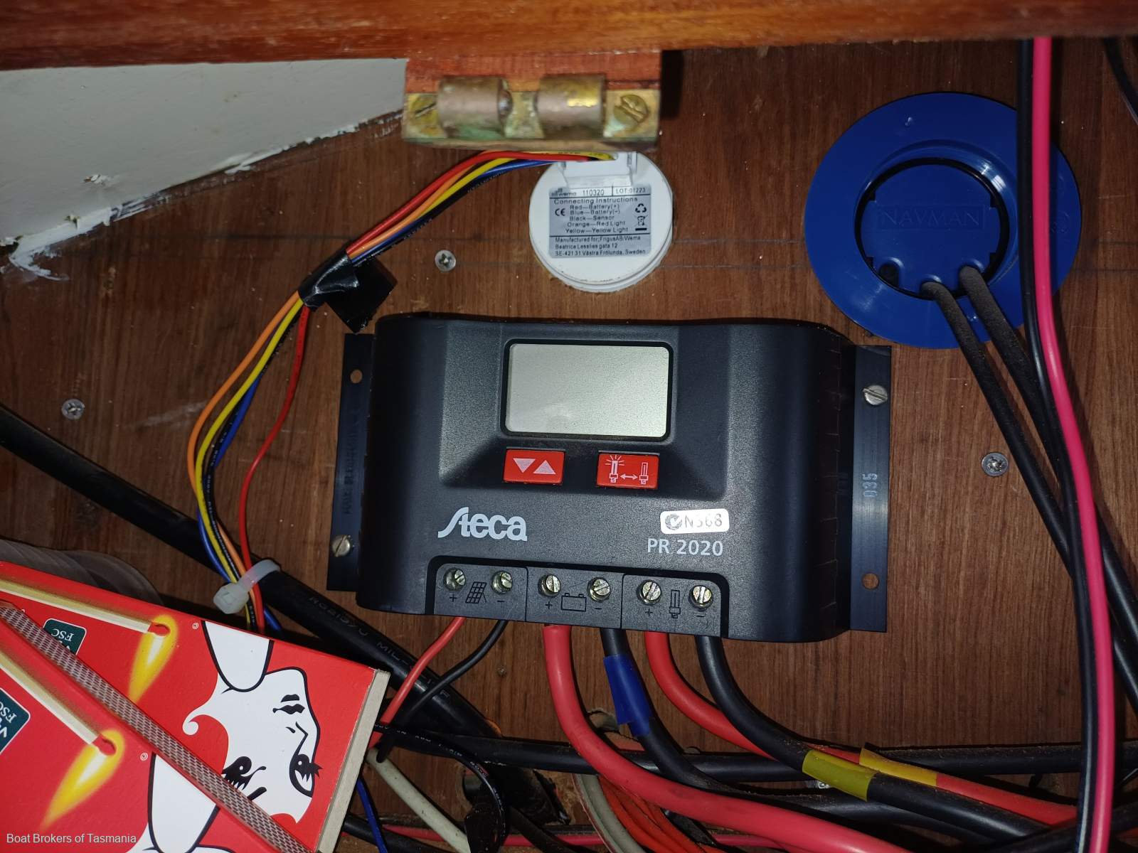 ALCAIRO Wilson Bros Pilothouse Motor Sailer Boat Brokers of Tasmania