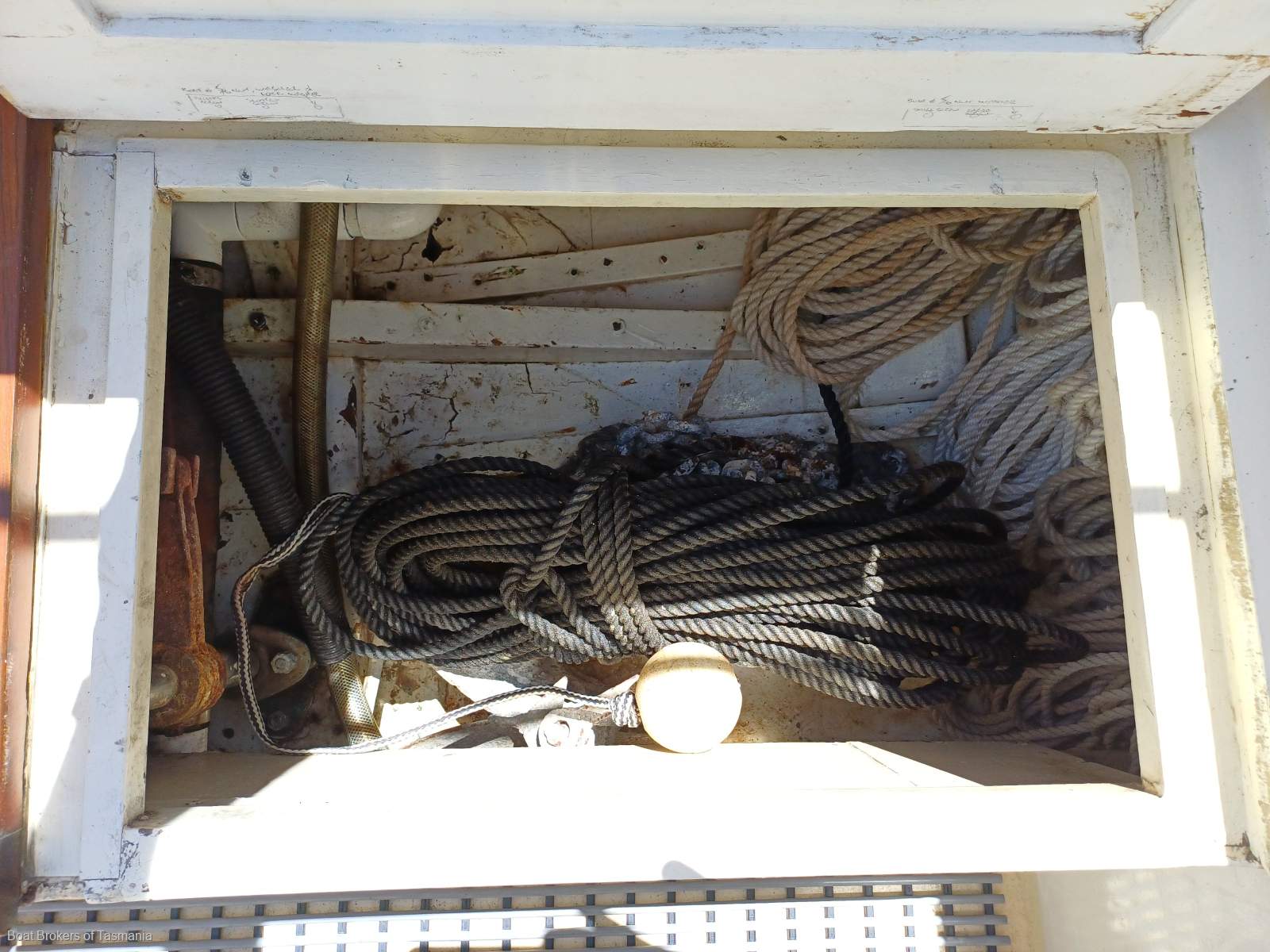 ALCAIRO Wilson Bros Pilothouse Motor Sailer Boat Brokers of Tasmania