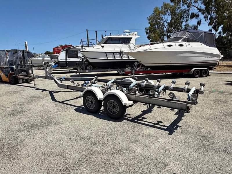 Tezzas I beam boat trailer to suit a 7.5 to 8m boat