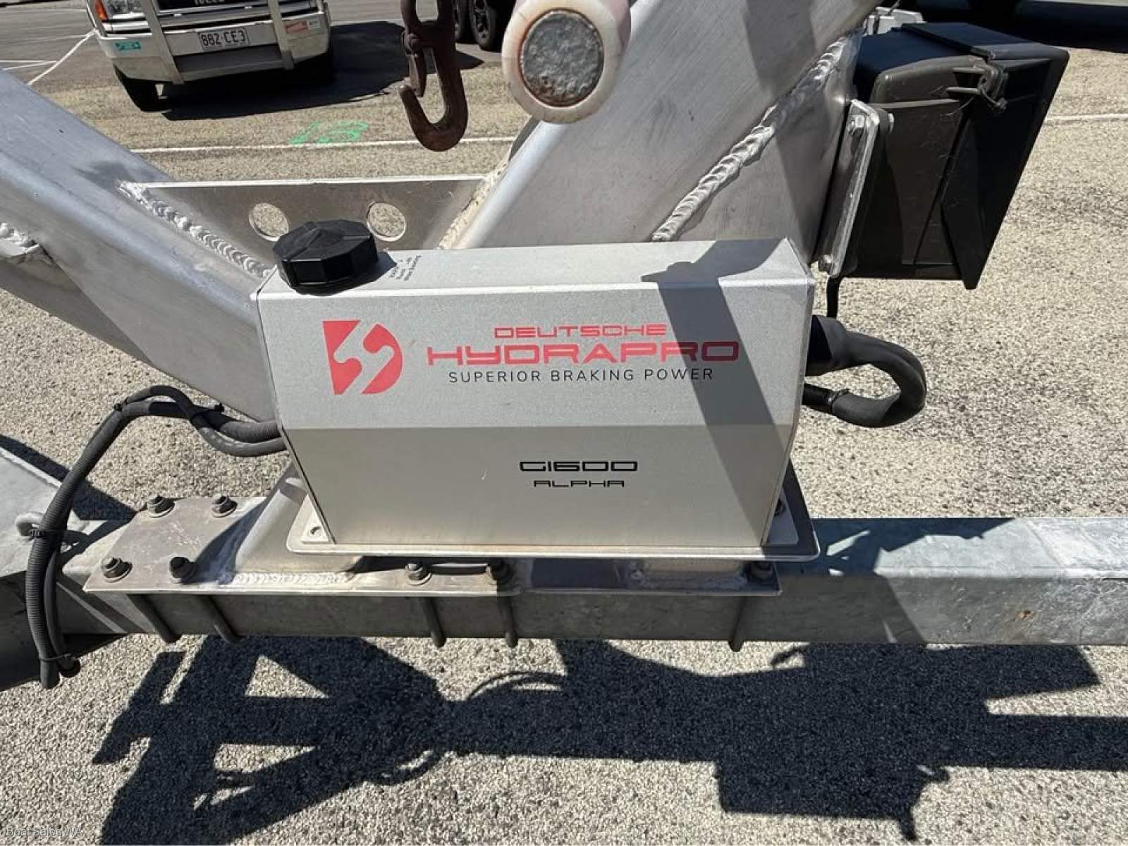 Tezzas I beam boat trailer to suit a 7.5 to 8m boat