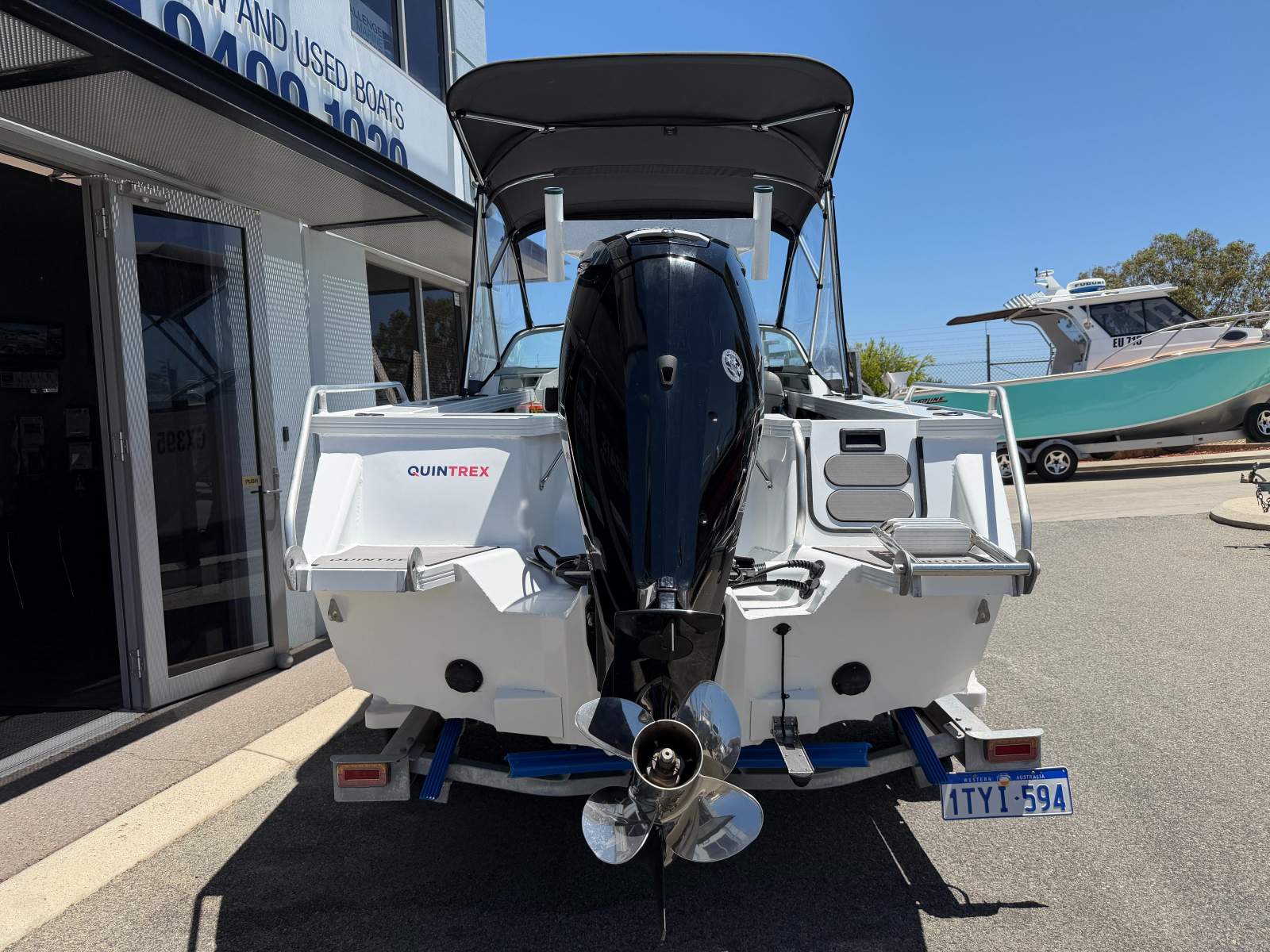 Quintrex 520 Fishabout With Mercury 115HP 4-Stroke