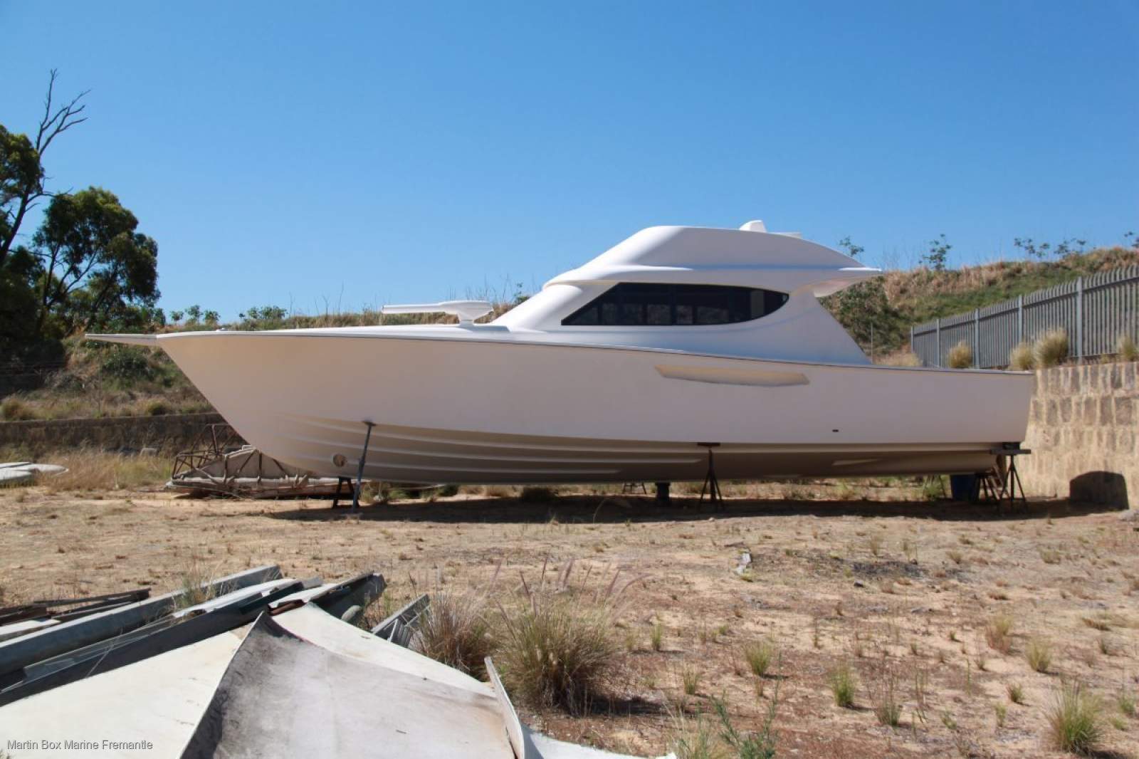 Key West 55 Sportsfisher Stage One Construction