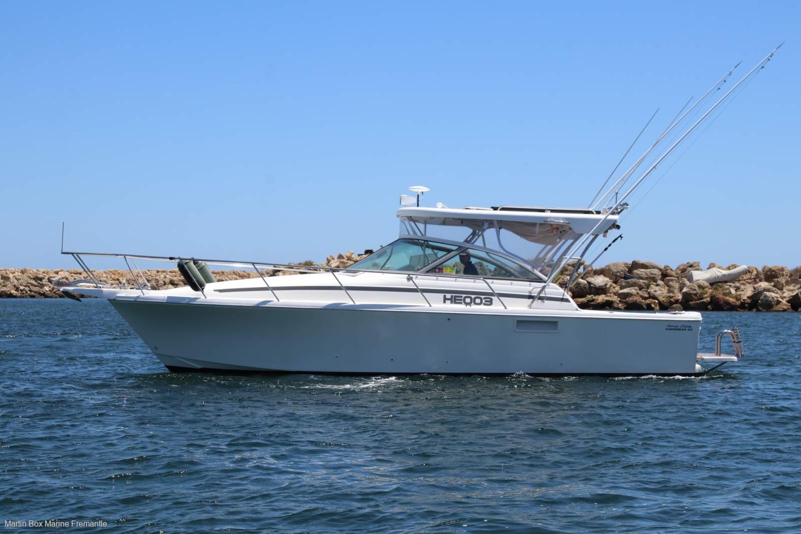Caribbean 32 Open Sports with Bow Thruster and Twin Cummins Diesels