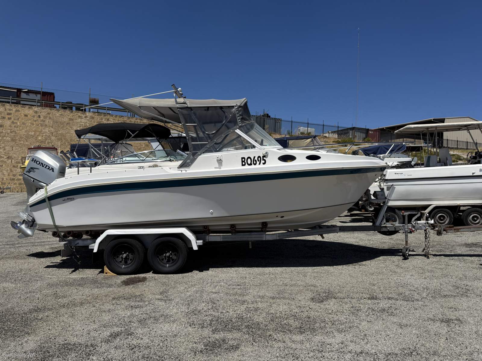 Kingcraft Classique 200hp Honda 516Hrs