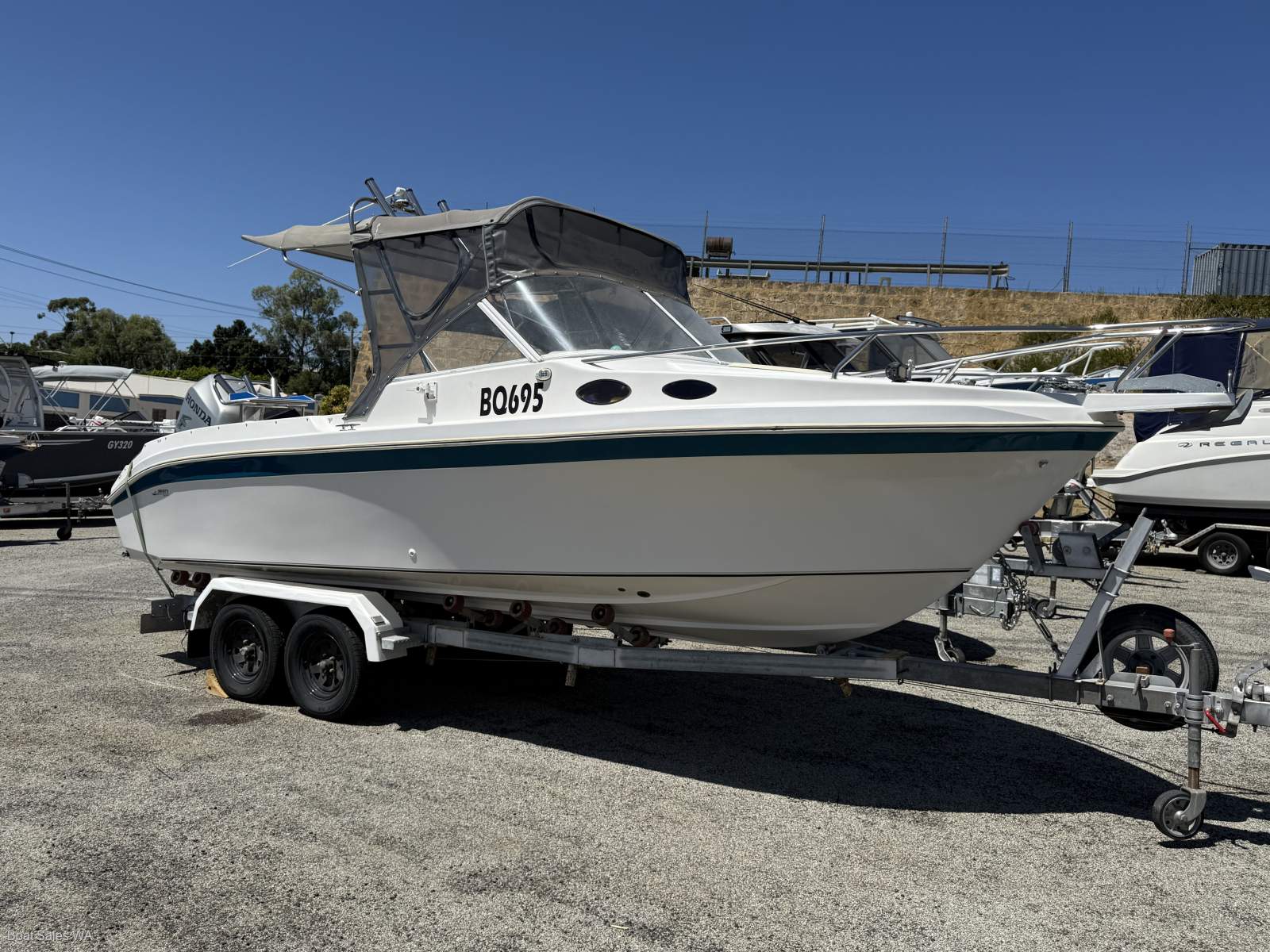 Kingcraft Classique 200hp Honda 516Hrs