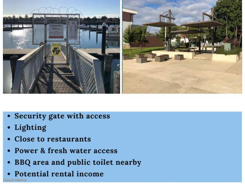 Port River marina berth for sale