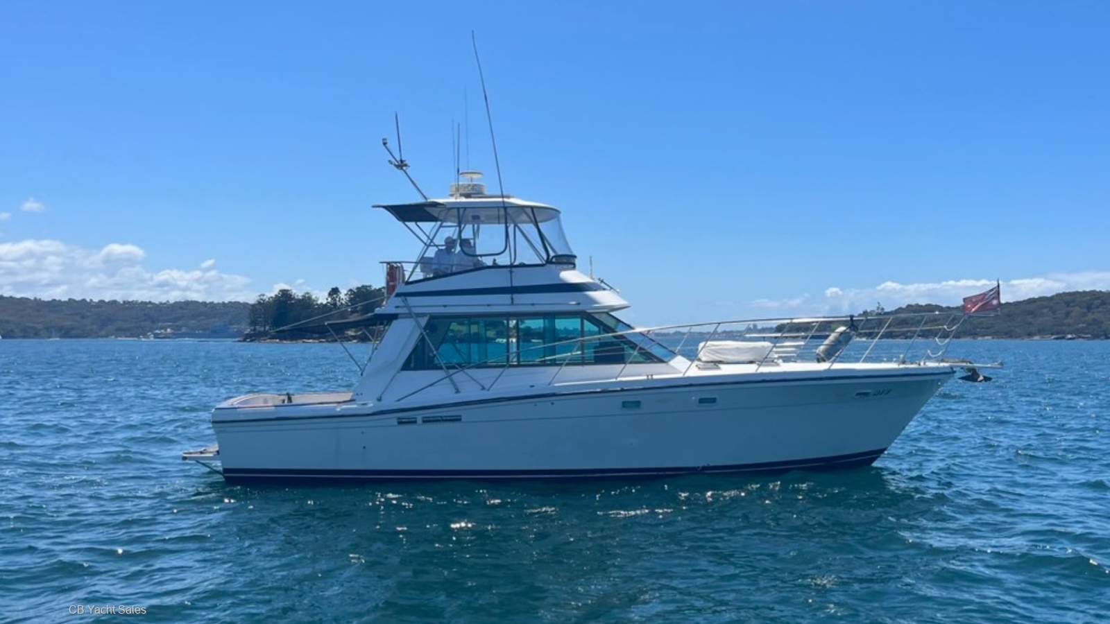 Riviera 44 Flybridge Charter Boat - AMSA Survey 2D (12 person & 2 crew)