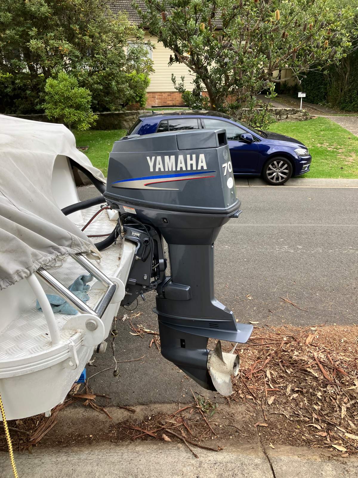 2009 Yamaha 70hp 2-Stroke Outboard - 72 Hours - Excellent Condition