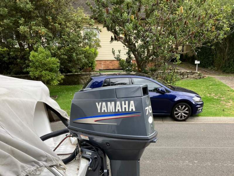 2009 Yamaha 70hp 2-Stroke Outboard - 72 Hours - Excellent Condition