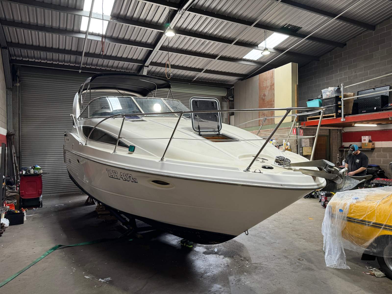 Bayliner 2855 Ciera Sports Cruiser Bow thruster