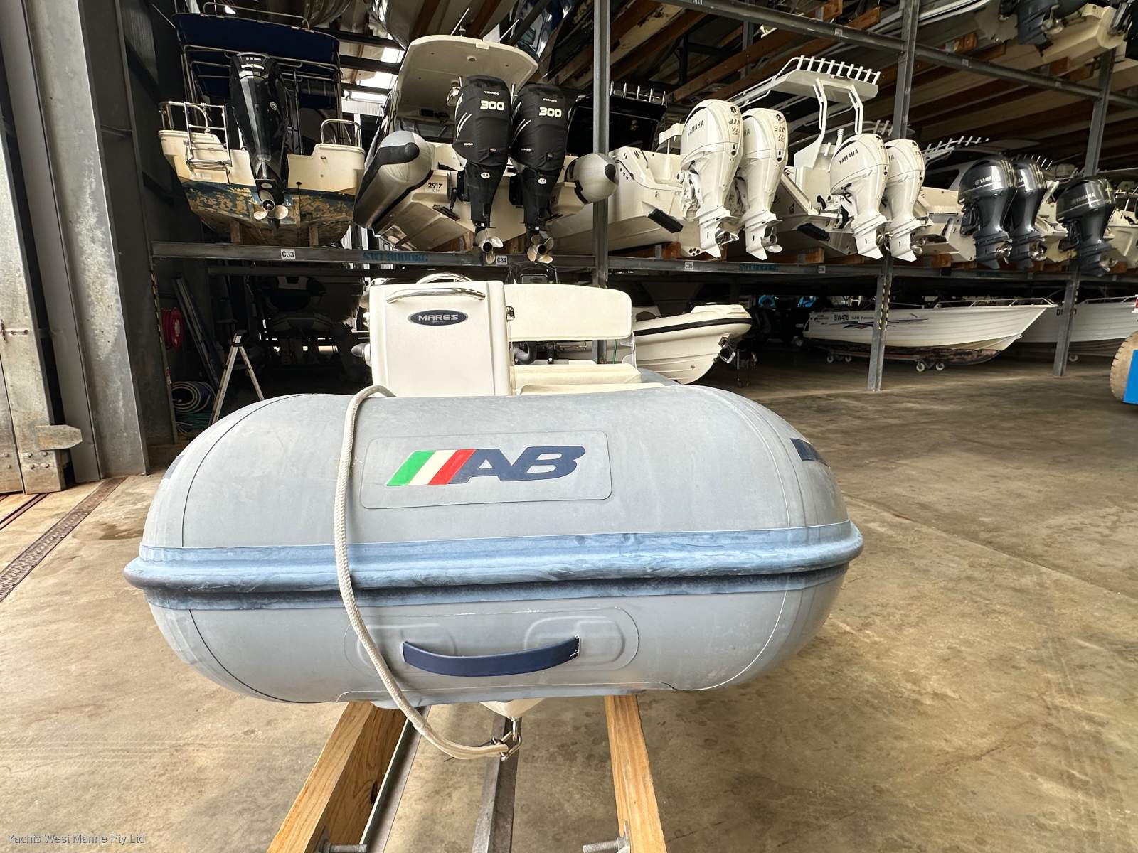 AB Inflatables Mares 10:AB MARES 10 by YACHTS WEST ph 9335 7788