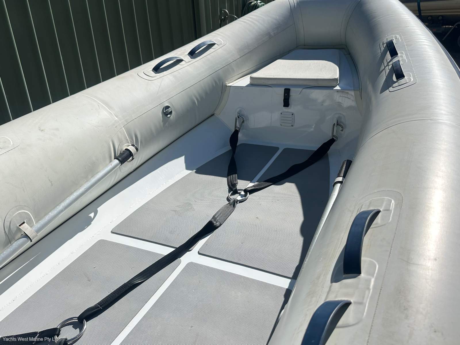 AB Inflatables Lammina AL 13 on Trailer