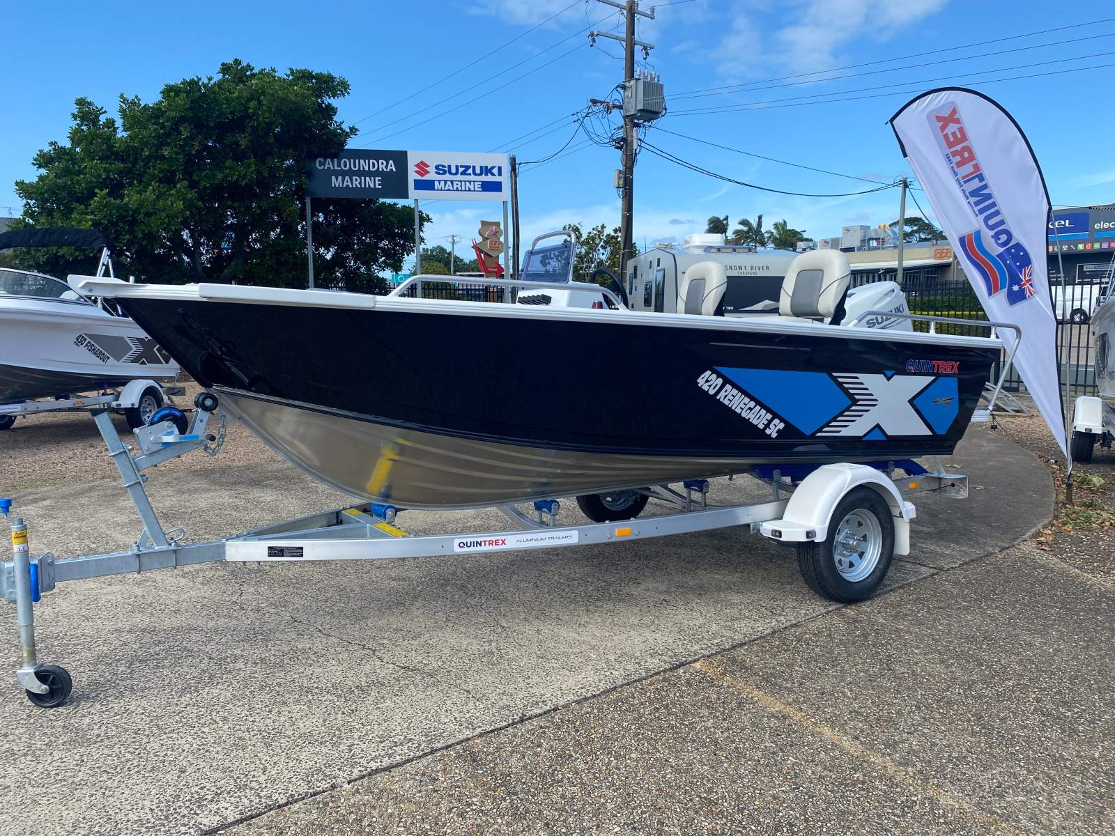 New Quintrex 420 Renegade SC