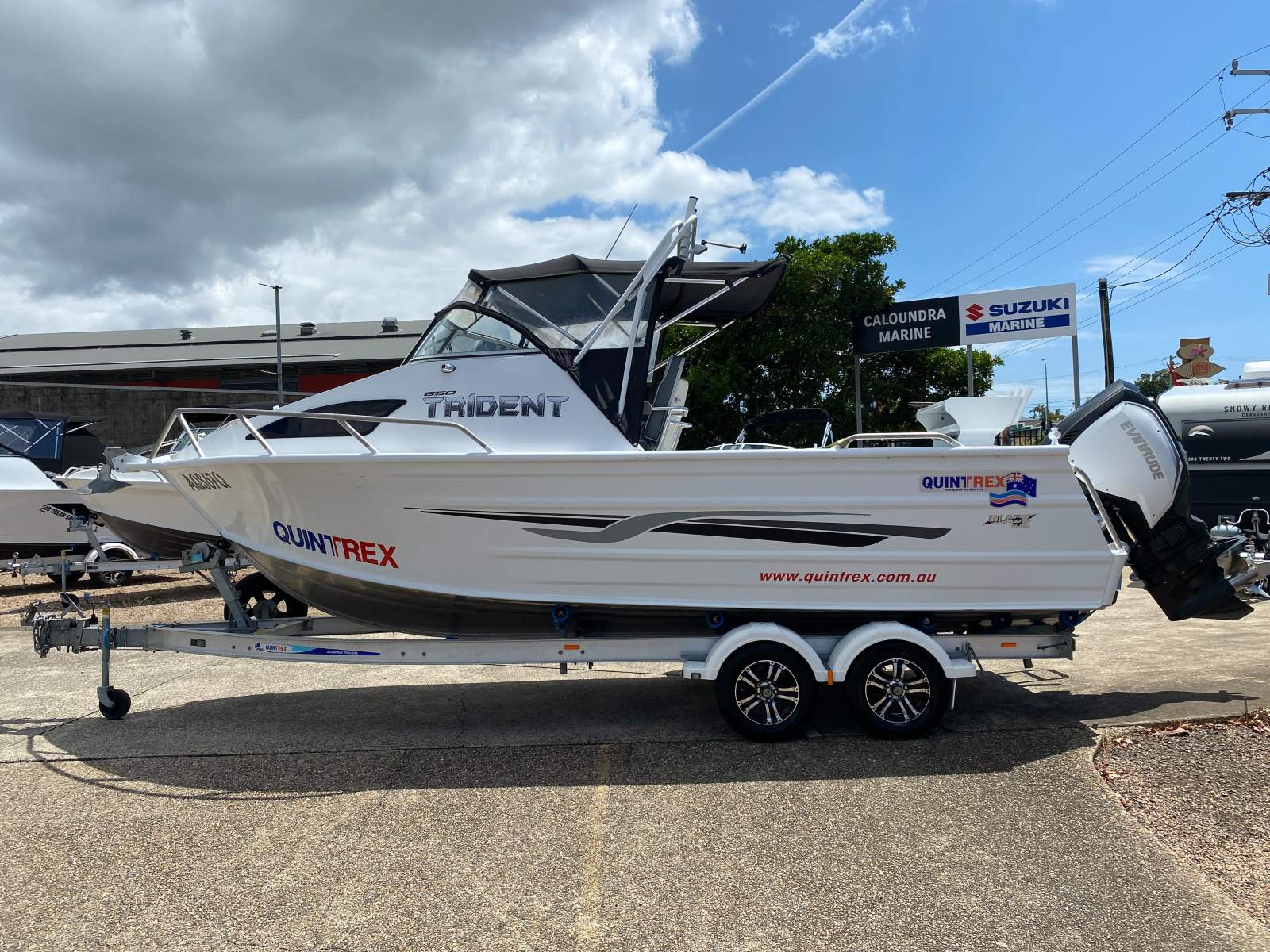 Quintrex 650 Trident Cuddy Cabin