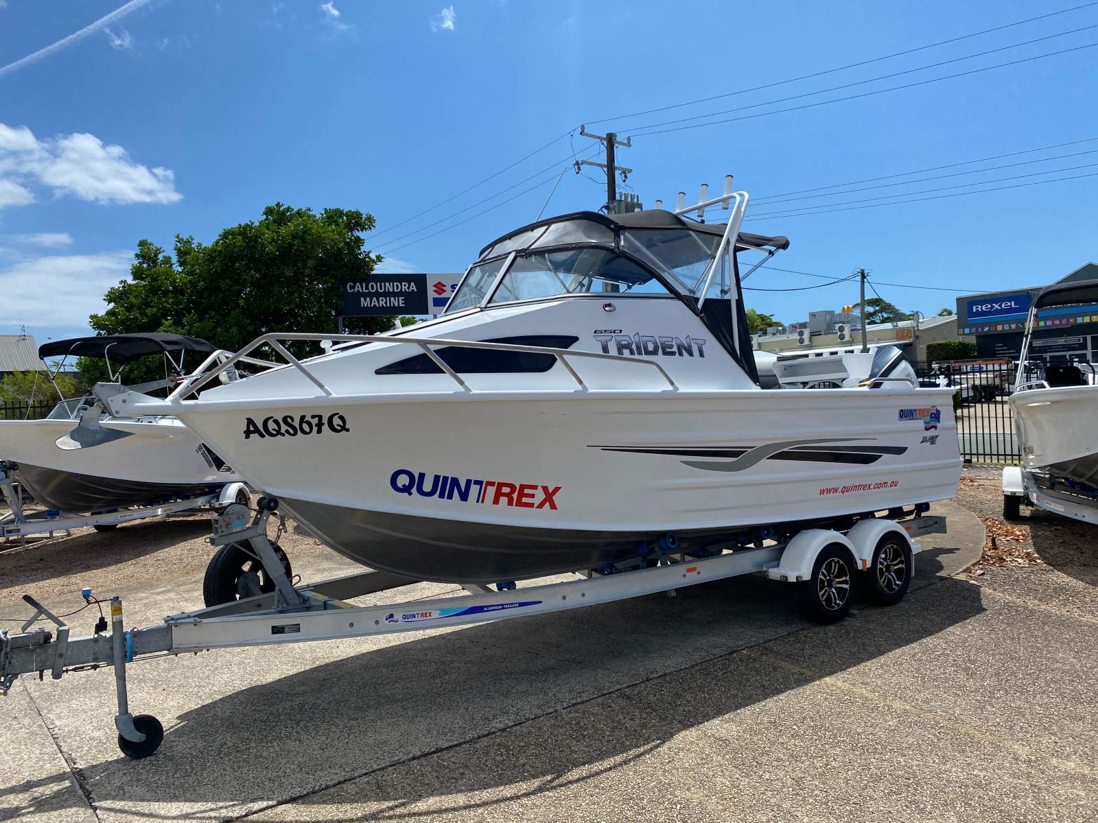 Quintrex 650 Trident Cuddy Cabin