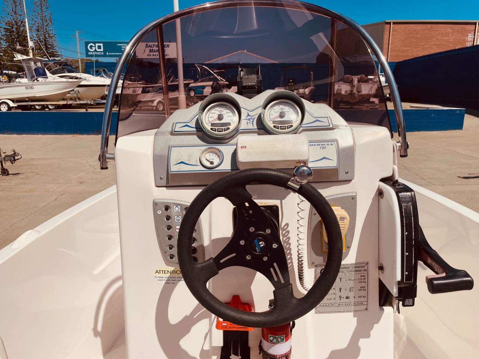 Fibrafort 190 Fisherman