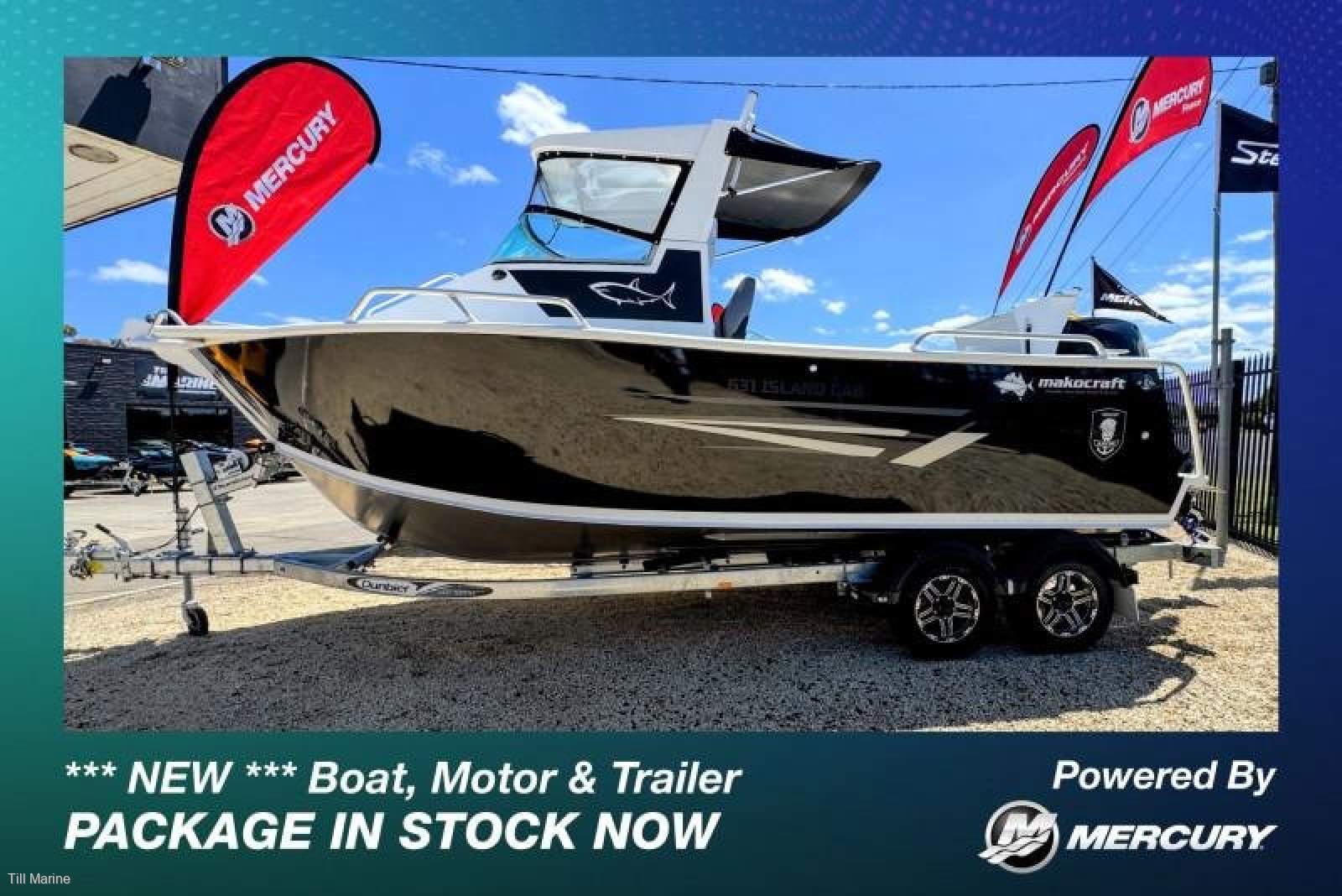 Makocraft 631 Island Cab HT Hard Top Black Ops 200hp V6