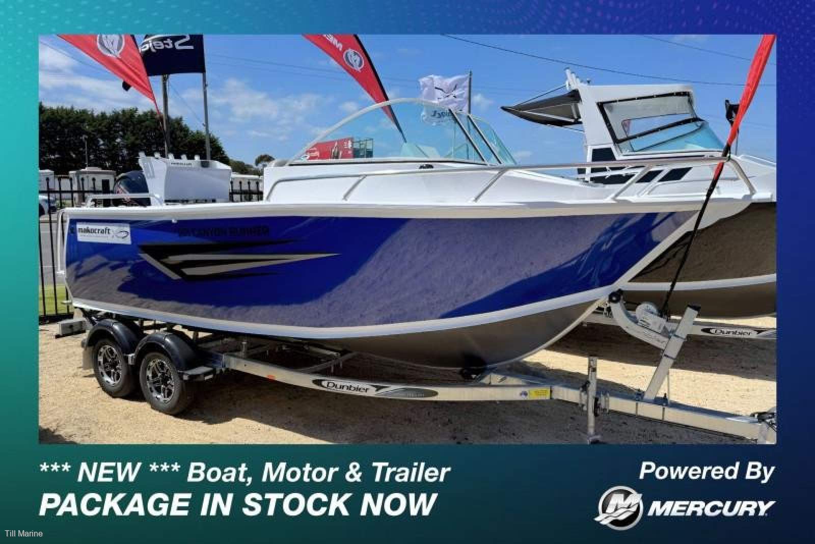 Makocraft 561 Canyon Runner BMT - 150hp Mercury Pro XS