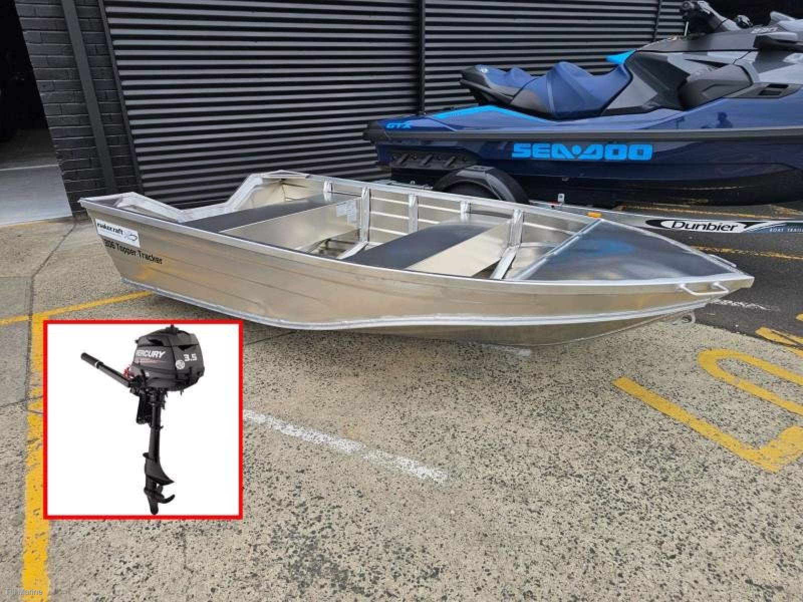Makocraft 306 Topper Tracker Package - Boat & Motor