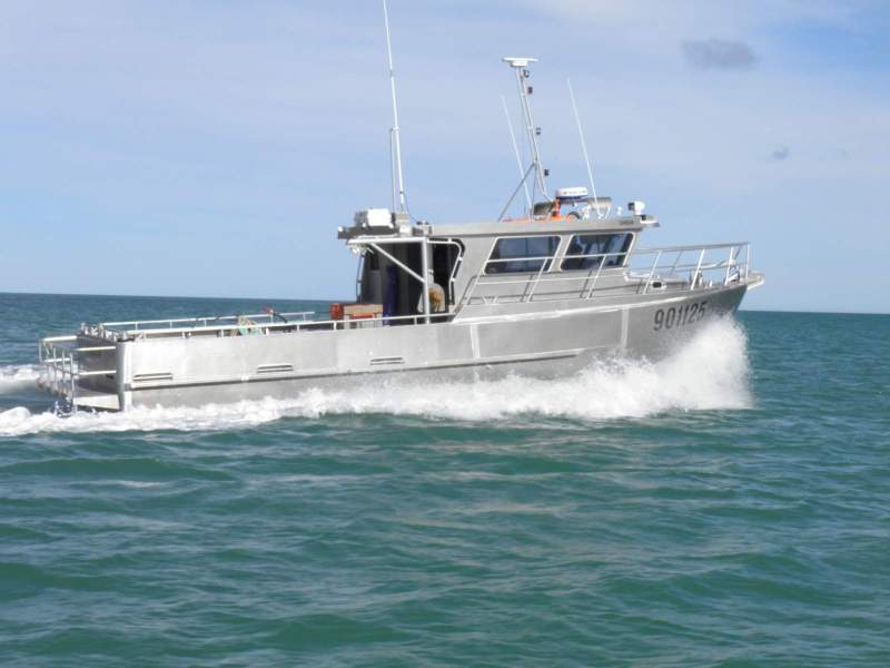 Mcbride Design, Profab Build Aluminium Vessel