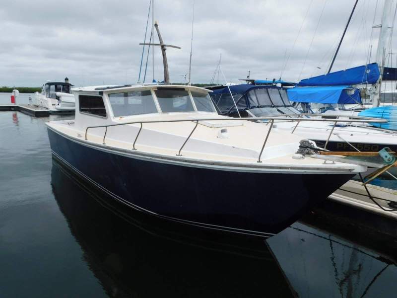 Custom Half Cabin Wood/ GRP Cruiser /Fishing boat