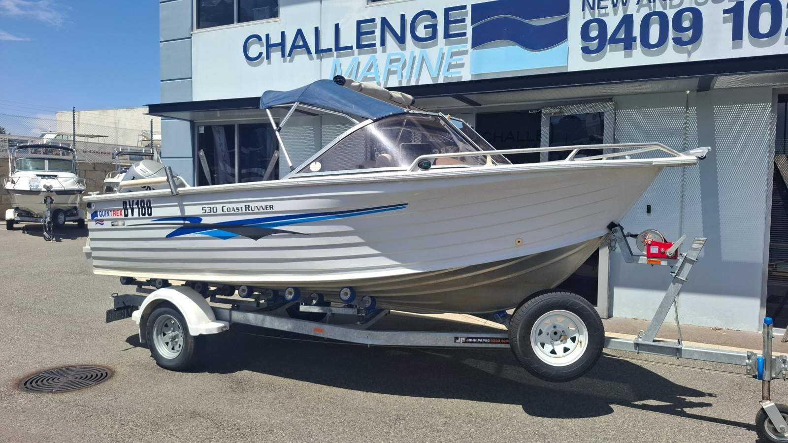 Quintrex 530 Coast Runner With Honda 75HP 4-Stroke (Freshly serviced)