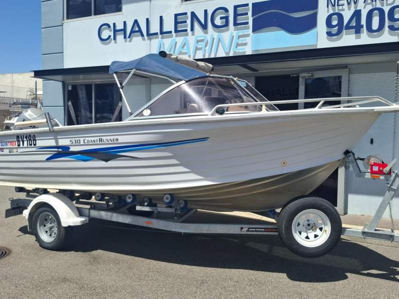 Quintrex 530 Coast Runner With Honda 70HP 4-Stroke (Freshly serviced)