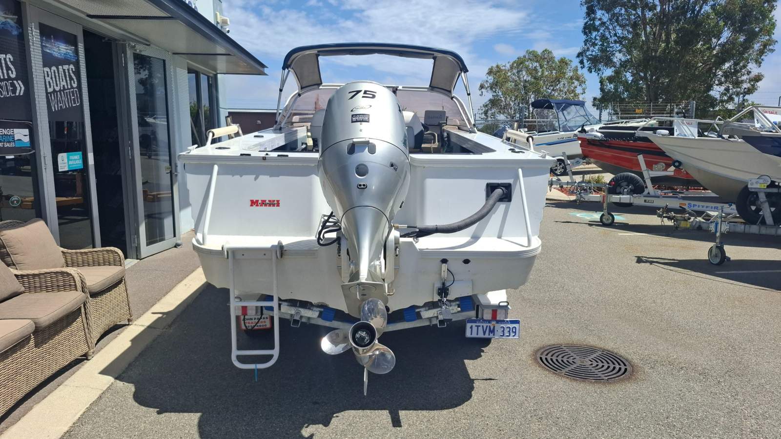 Quintrex 530 Coast Runner With Honda 75HP 4-Stroke (Freshly serviced)