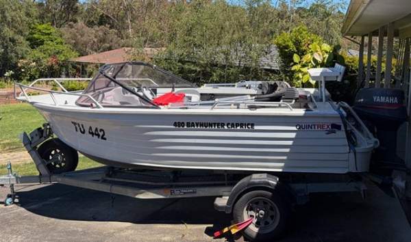 Quintrex 475 Bay Hunter Caprice