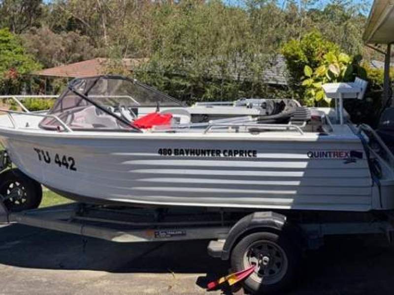 Quintrex 475 Bay Hunter Caprice