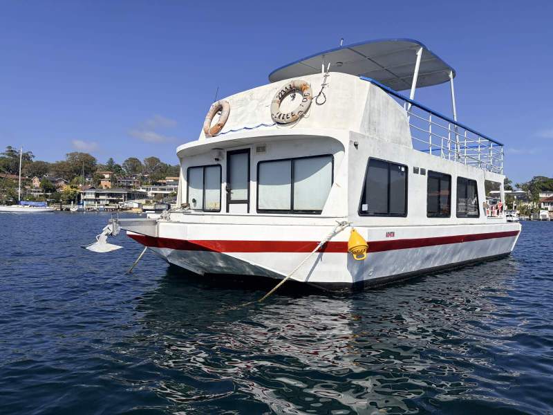 Aluminum custom Built House/Power Boat